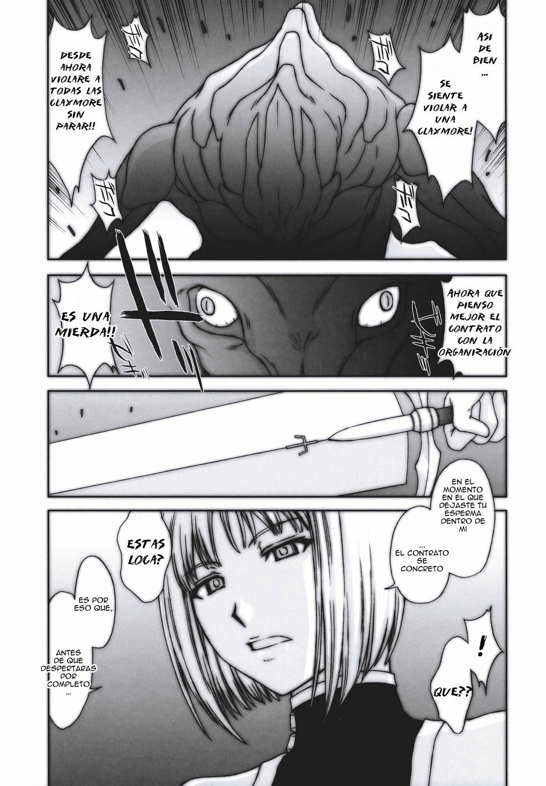 (C73) [Secret Society M (Kitahara Aki)] Doukoku no Ori (Claymore) [Spanish] [Radioactivo] [Decensored] page 23 full