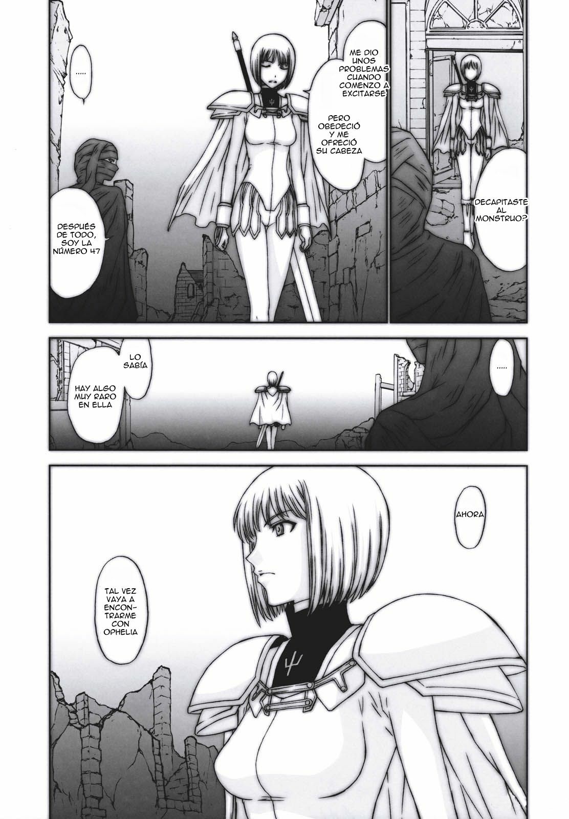 (C73) [Secret Society M (Kitahara Aki)] Doukoku no Ori (Claymore) [Spanish] [Radioactivo] [Decensored] page 25 full