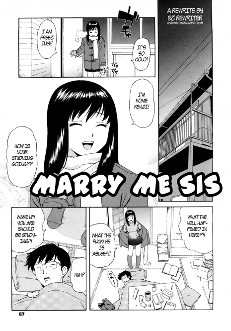 Marry Me Sis [English] [Rewrite] [EZ Rewriter]