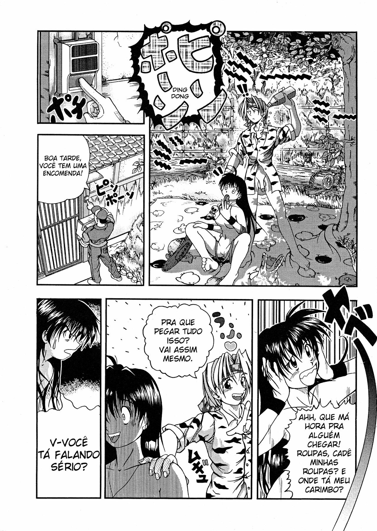 [Kiichigono Yoshitatsu] Roshutsu De PON! | FLASH BANG! [Portuguese-BR] [Hentai Arimasu] page 156 full