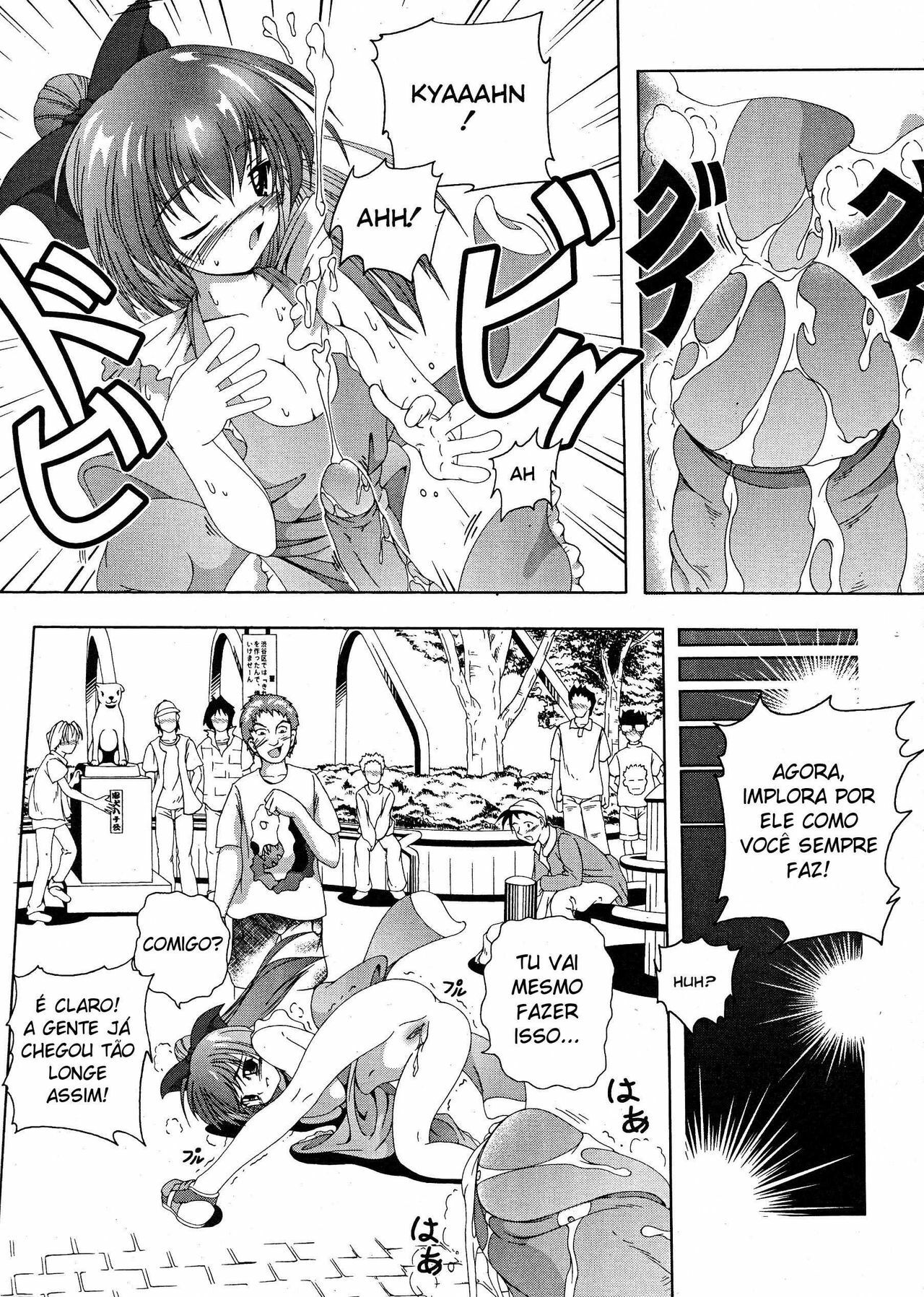 [Kiichigono Yoshitatsu] Roshutsu De PON! | FLASH BANG! [Portuguese-BR] [Hentai Arimasu] page 49 full