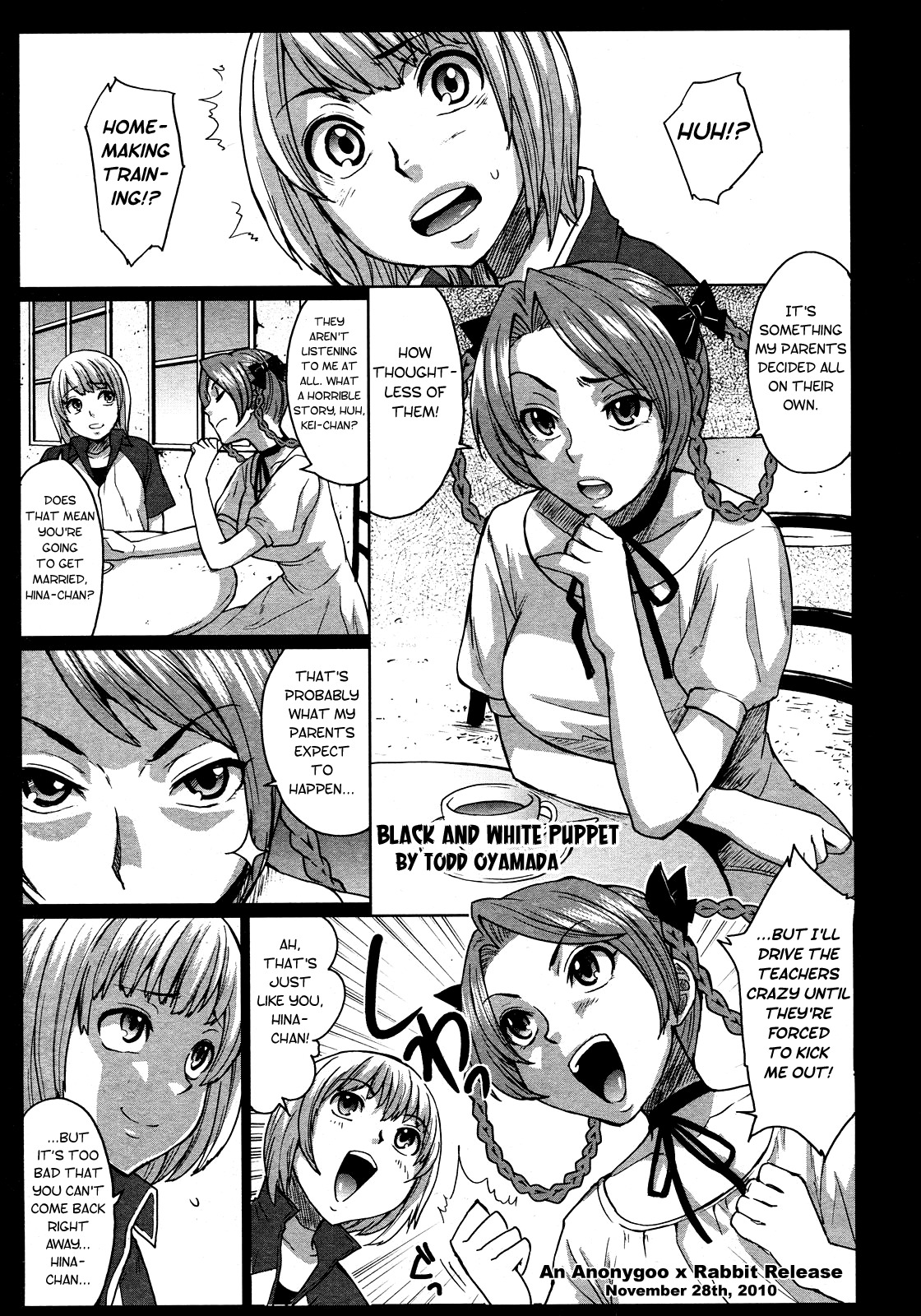 [Todd Oyamada] Shiro to Kuro no Kugutsu | Black And White Puppet (COMIC Megastore 2008-07) [English] [Anonygoo] page 1 full