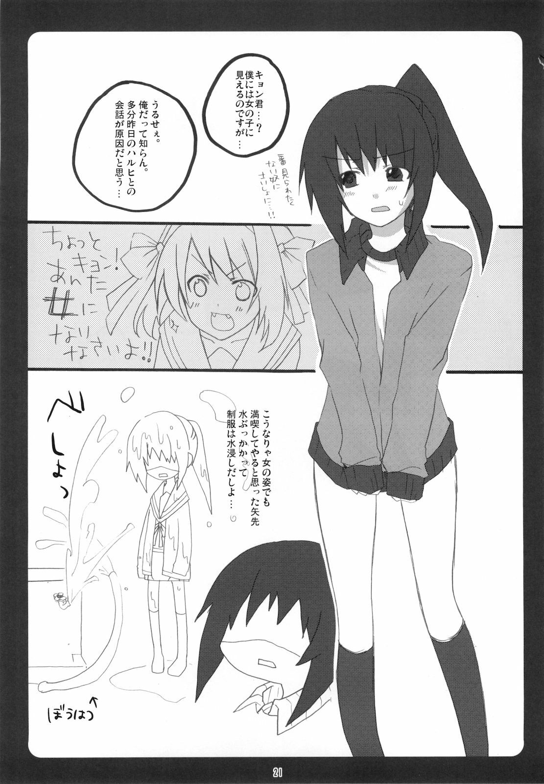 (C76) [nEetest (Yusya)] Kyonko no Matome (Suzumiya Haruhi no Yuuutsu) page 23 full