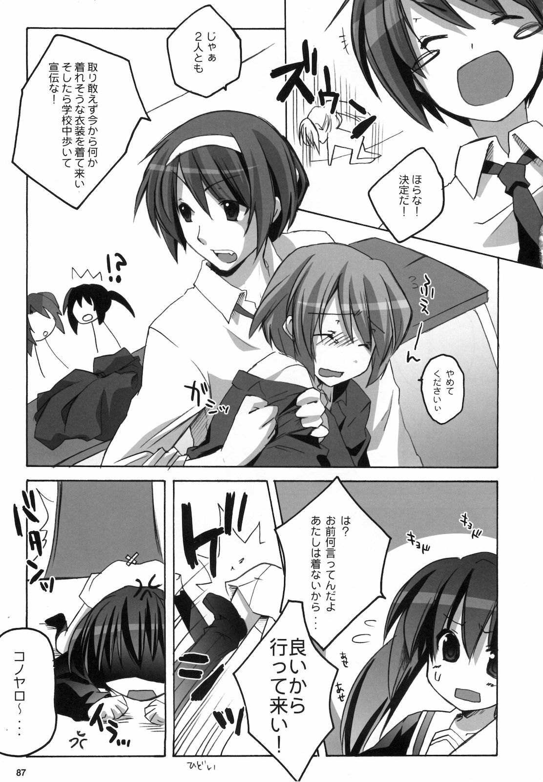 (C76) [nEetest (Yusya)] Kyonko no Matome (Suzumiya Haruhi no Yuuutsu) page 89 full