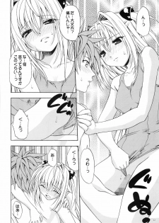 (COMIC1☆2) [Studio Wallaby (Shizaki Masayuki)] Ecchii no wa Suki Desu ka? (To LOVE-Ru) - page 12