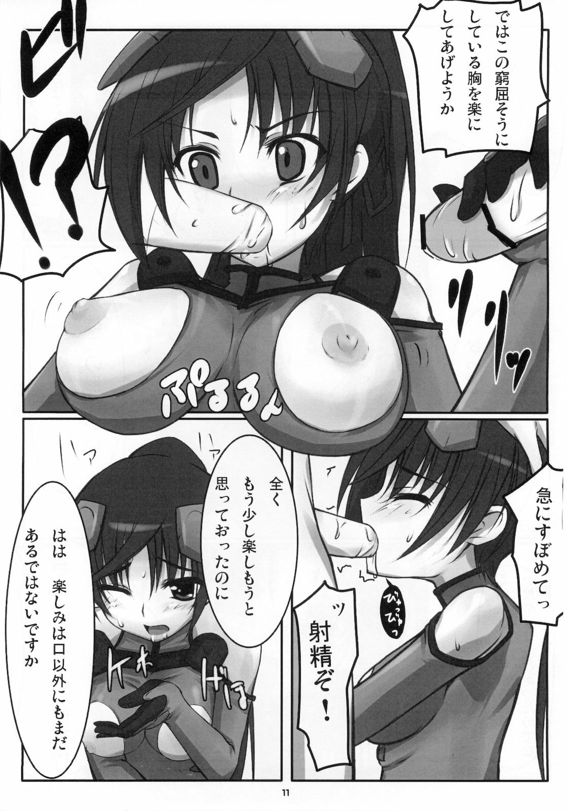 (C73) [Poteto Dango (Asage)] Eika-san o Quadra Lock!! (Sky Girls) page 13 full