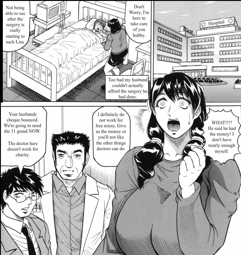 Cuckold Comic - Husbands Hospital Troubles [English] [Rewrite] page 1 full