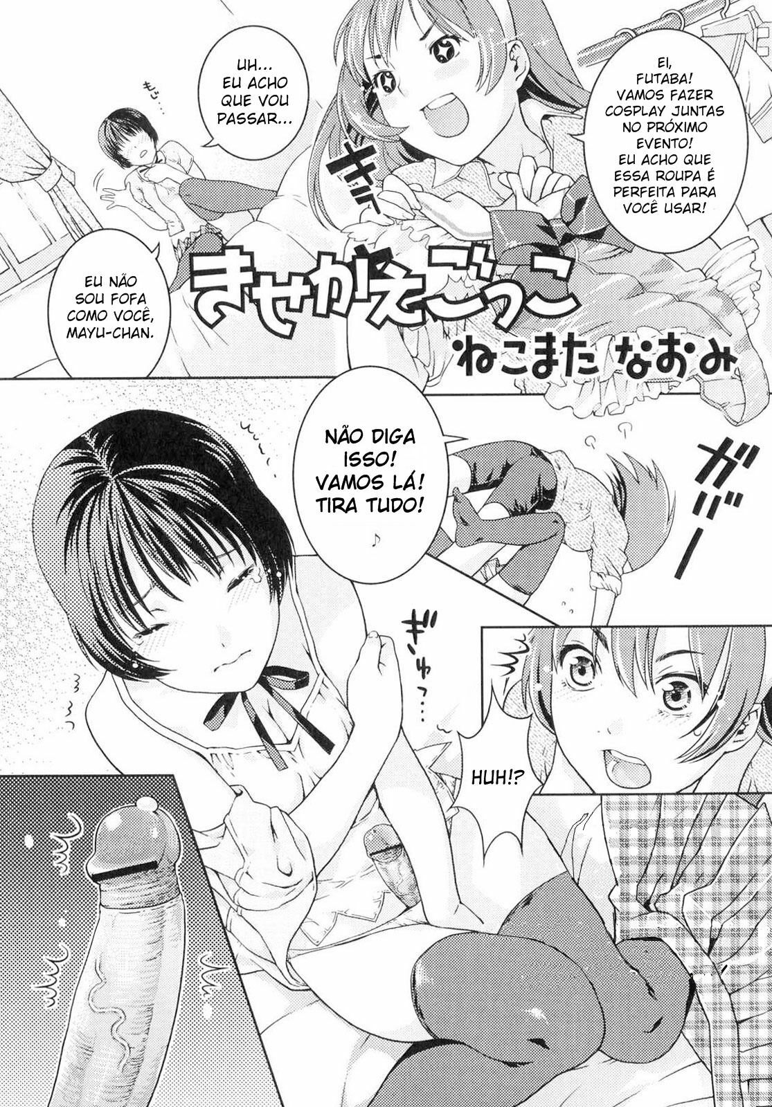 [Nekomata Naomi] Kisekae-Gokko | Playing Dress-up [Portuguese-BR] page 1 full