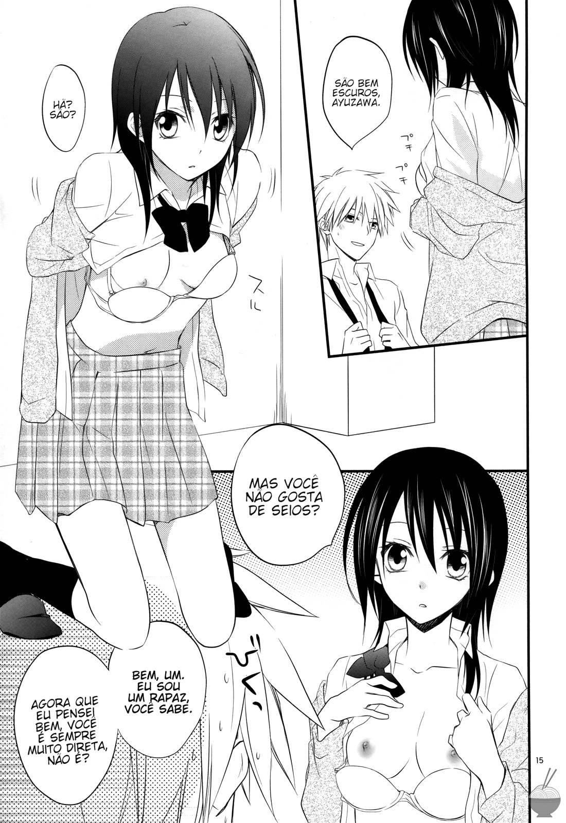 [m.s.t. (Nanami Yasuna)] Ice and Bloomy Day (Kaichou wa Maid-Sama!) [Portuguese-BR] page 16 full