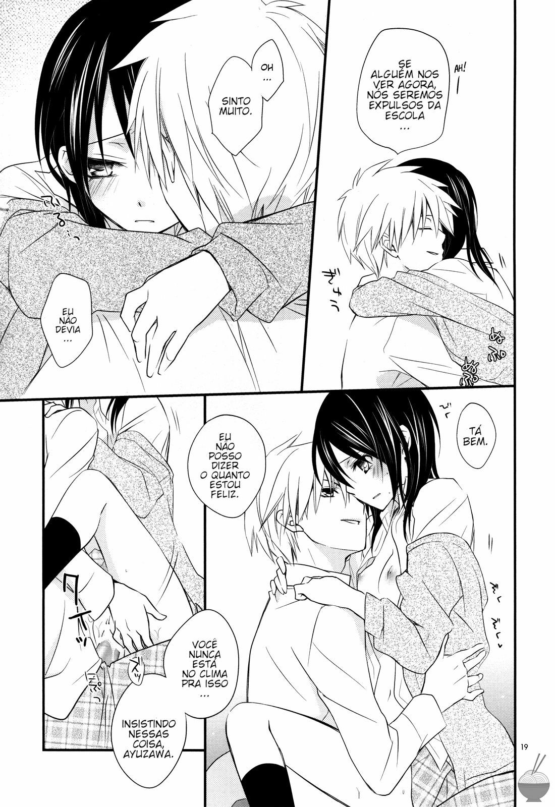 [m.s.t. (Nanami Yasuna)] Ice and Bloomy Day (Kaichou wa Maid-Sama!) [Portuguese-BR] page 20 full