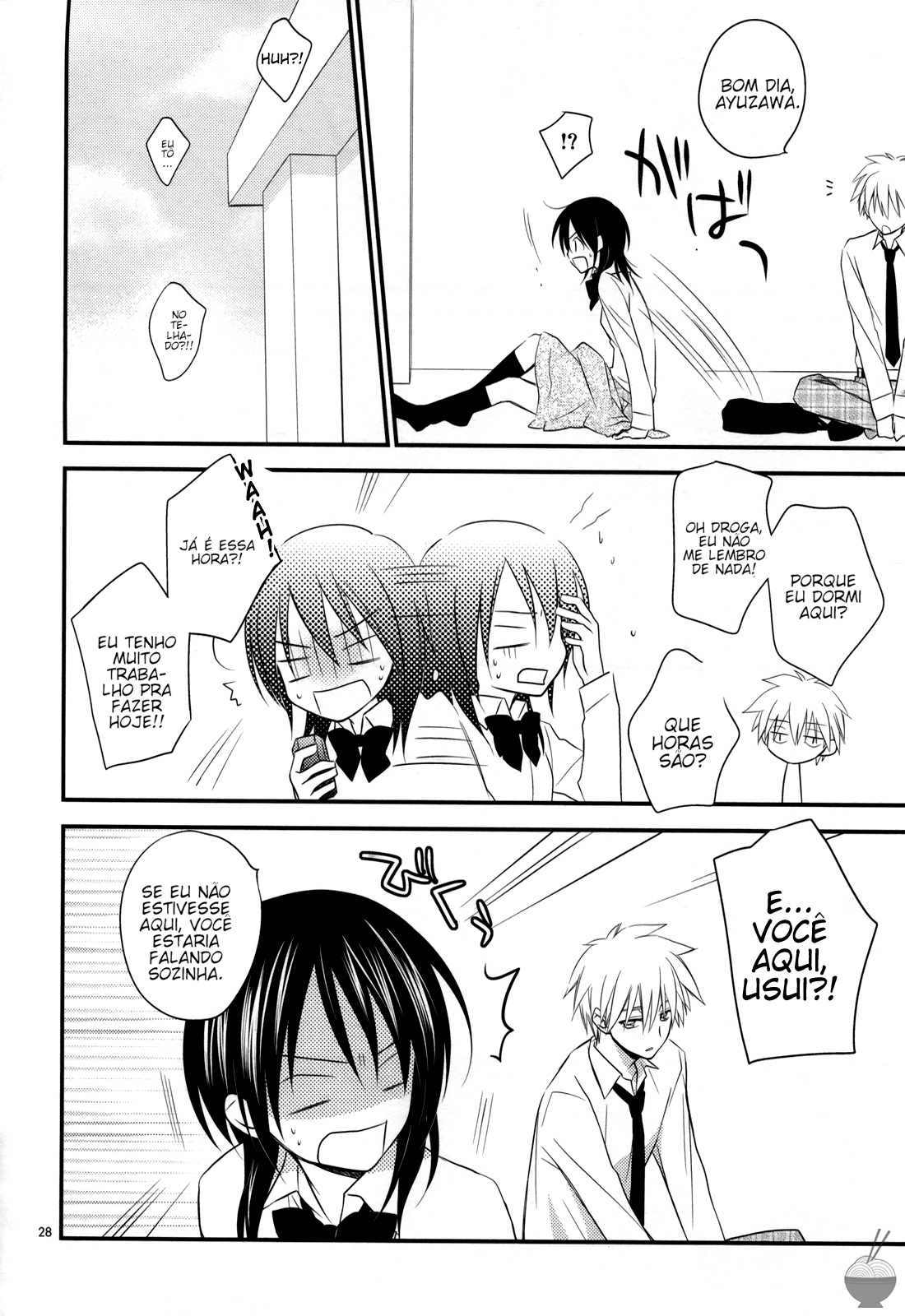 [m.s.t. (Nanami Yasuna)] Ice and Bloomy Day (Kaichou wa Maid-Sama!) [Portuguese-BR] page 29 full