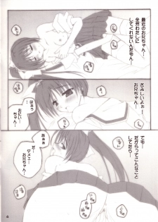 (SC19) [SUGIYA (Sugii Tsukasa)] Sister Complex 9 (With You: Mitsumete Itai) - page 4