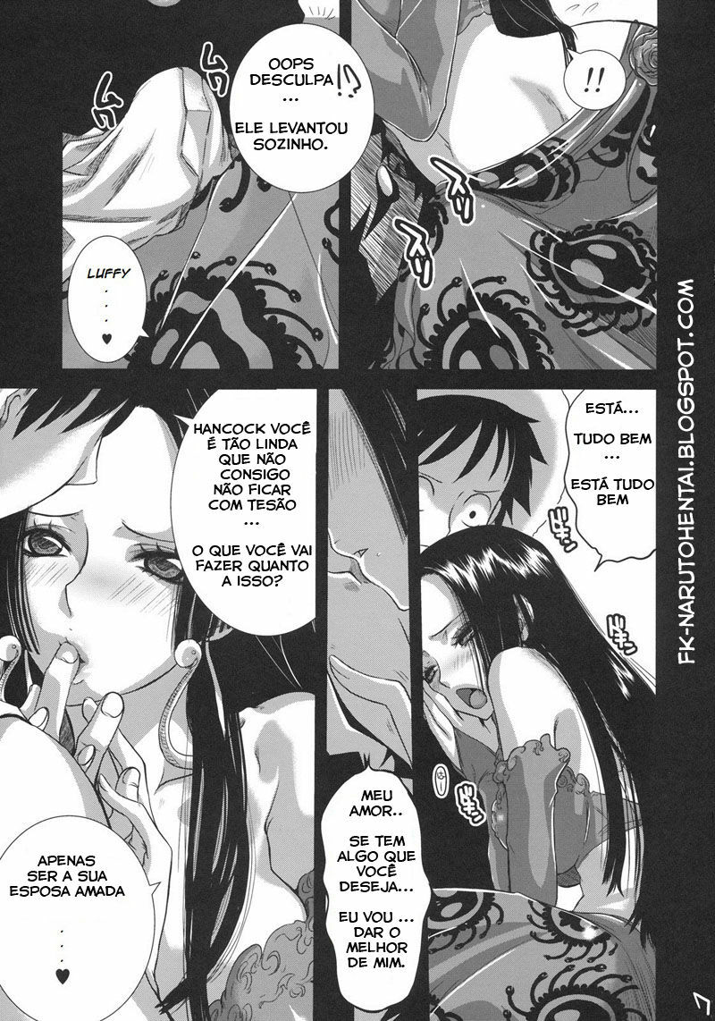 (C77) [Queen Of VANILLA (Tigusa Suzume)] Renai Mousou (One Piece) [Portuguese-BR] page 4 full