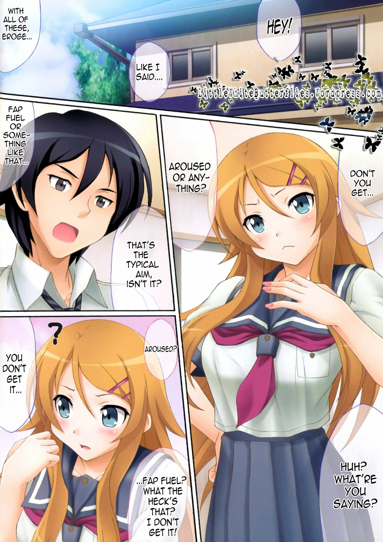 (C78) [Uninigumi (Kakiemon, Unini Seven)] Kirino, Kawaii yo Kirino | Kirino, You’re So Cute, Kirino (Ore no Imouto ga Konna ni Kawaii Wake ga Nai) [English] =LWB= page 2 full