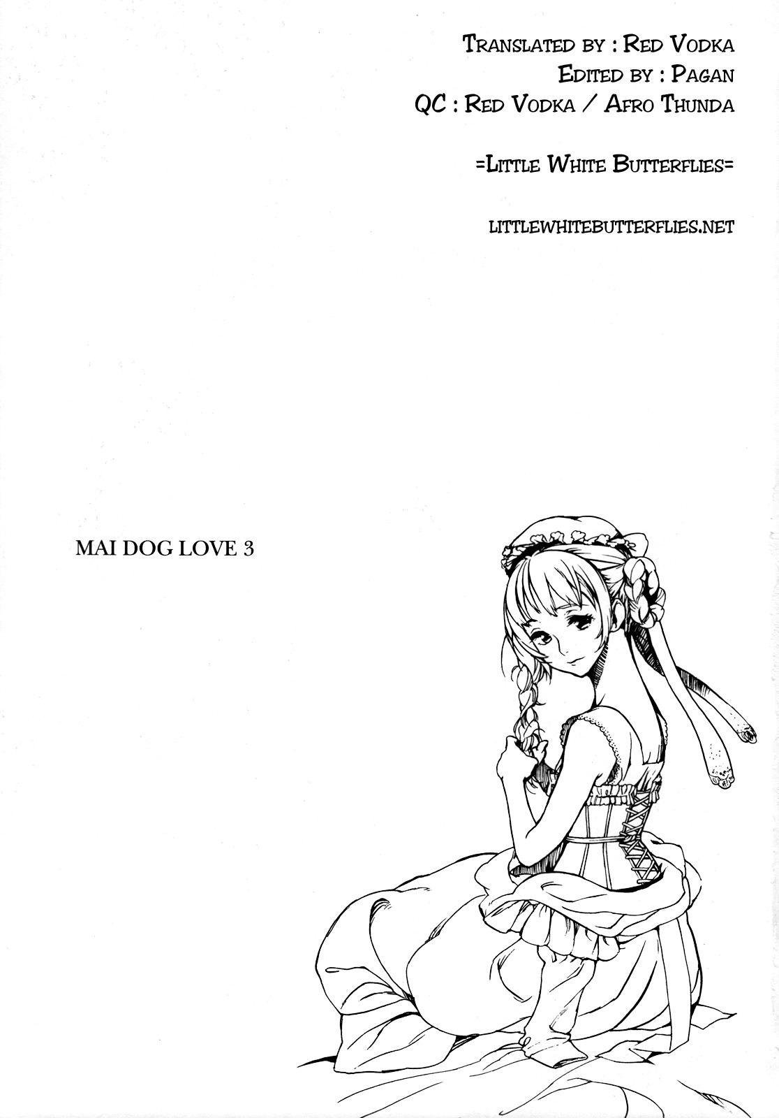 (C74) [BUFFALOW PROPAGANDA. (Oshare Kyoushitsu.)] MAI DOG LOVE 3 [English] =Red Vodka+Pagan= page 2 full