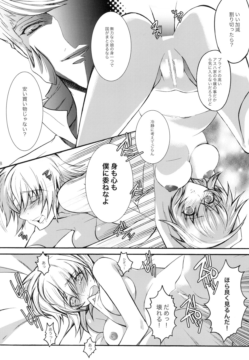 (C70) [Unizo (UNIKURA)] Sexual Heroines (Gundam SEED DESTINY) page 17 full