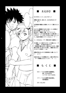 [Takane no Hanazono (Takane Nohana, Sakamoto Tatsutoshi)] Toaru Kagaku no Insho Houkoku (Toaru Majutsu no Index) - page 3