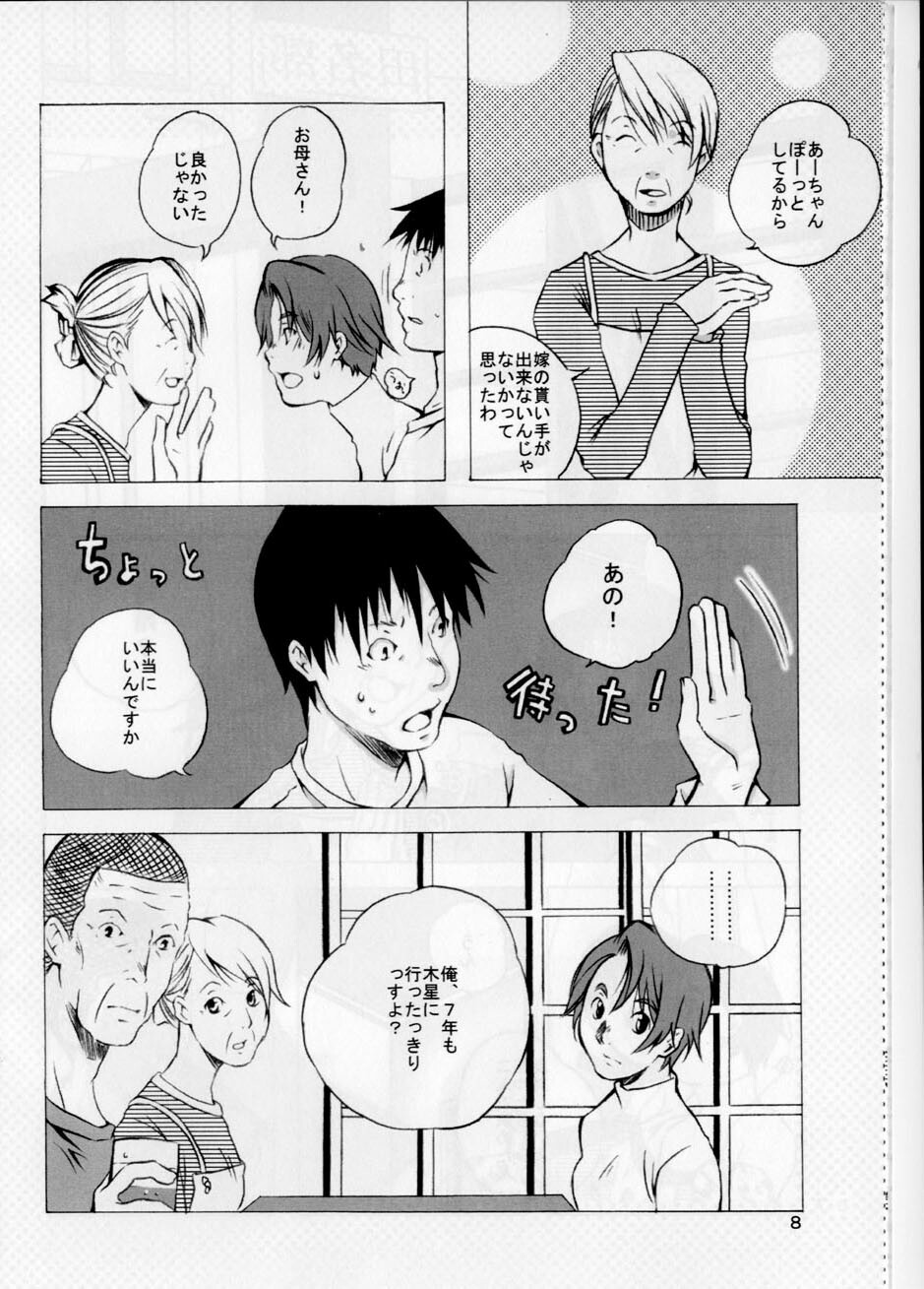 (SC26) [Ichinichi Sanjou (Jinguu Kozue)] Keika Houkoku (Planetes) page 8 full