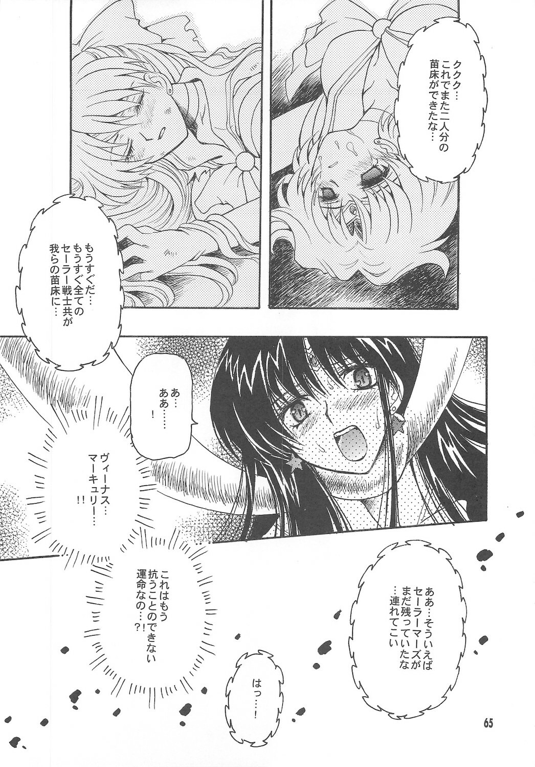 [Kotori Jimusho (Sakura Bunchou)] Owaru Sekai ~Dai 1 Shou Dai 2 Shou~ (Bishoujo Senshi Sailor Moon) page 65 full