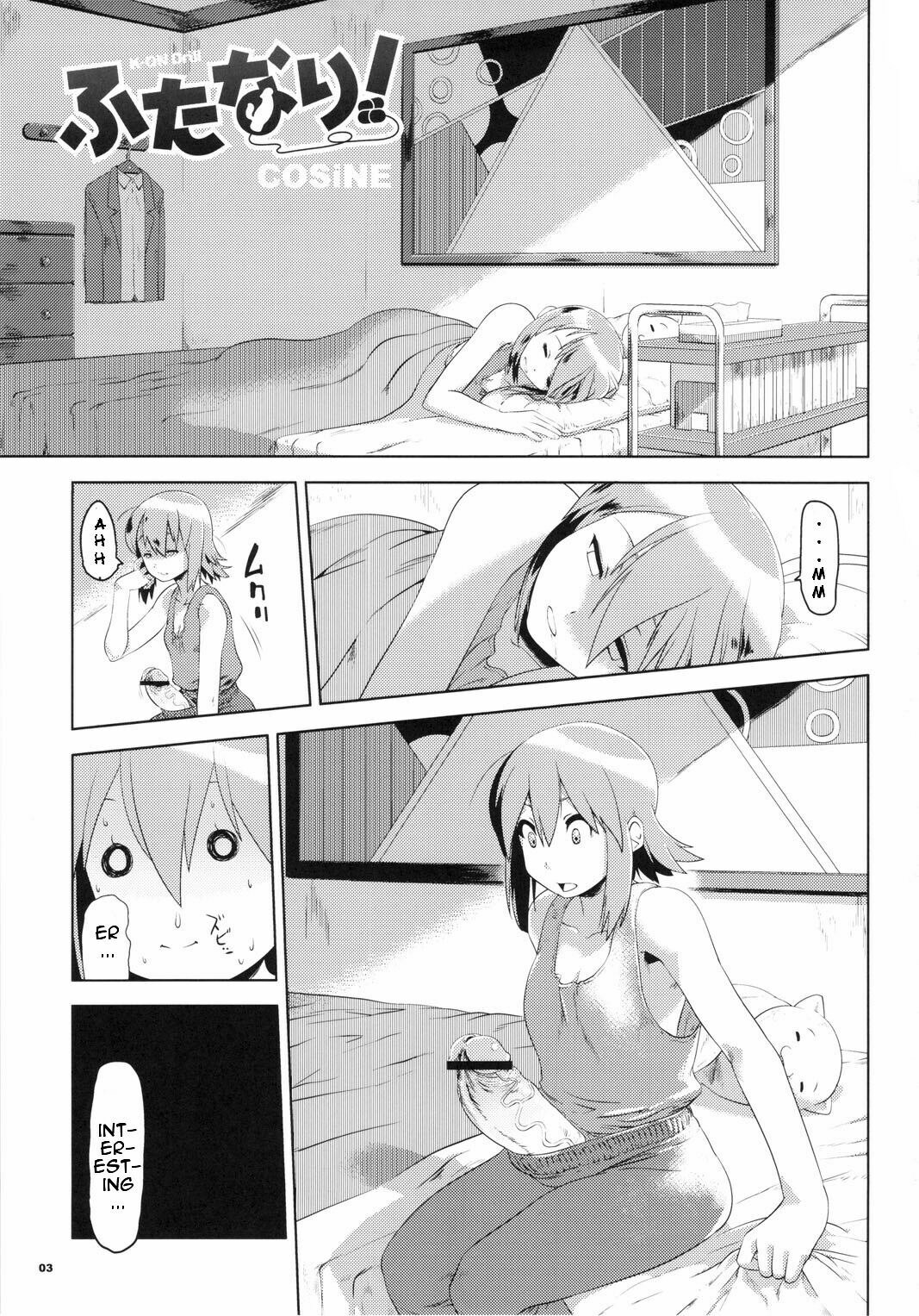 (C78) [Man Chin Low (COSiNE)] K-ON Drill Futanari! (K-ON!) [English] {doujin-moe} page 2 full