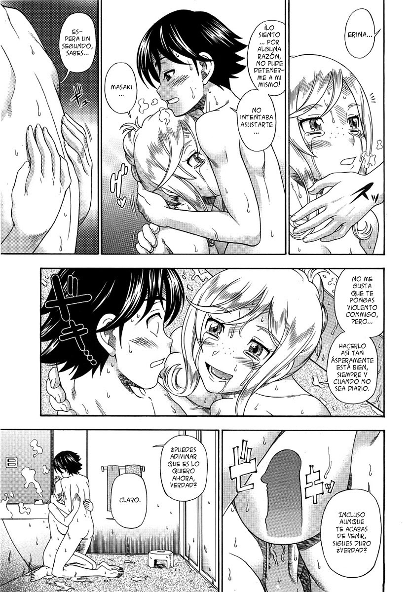 [Fukudahda] Honey Blonde Ch. 1-5 [Spanish] [Olympos no Fansub + Ero-Team] page 103 full