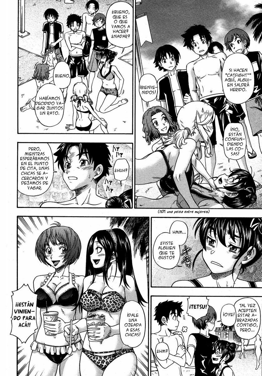 [Fukudahda] Honey Blonde Ch. 1-5 [Spanish] [Olympos no Fansub + Ero-Team] page 26 full