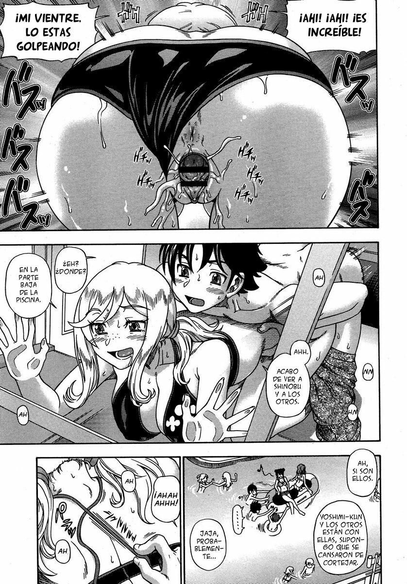 [Fukudahda] Honey Blonde Ch. 1-5 [Spanish] [Olympos no Fansub + Ero-Team] page 33 full