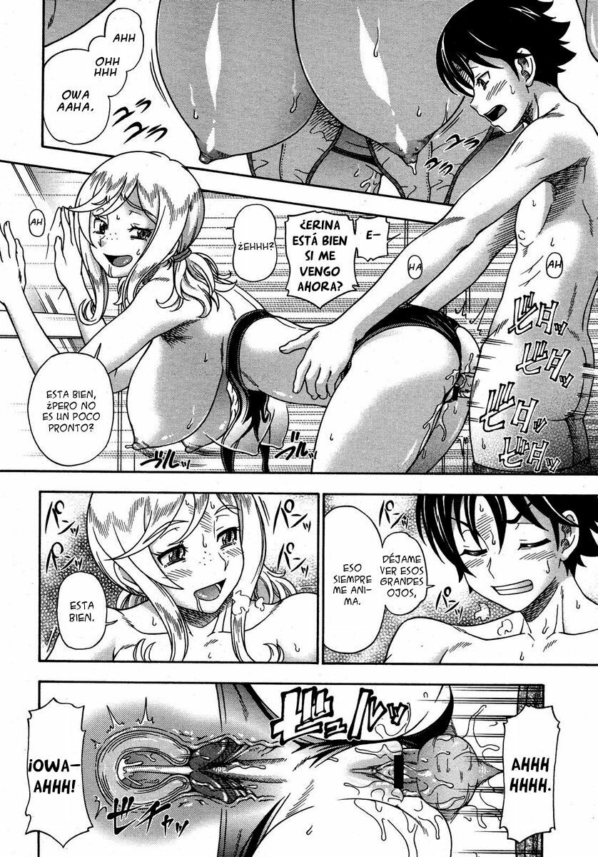 [Fukudahda] Honey Blonde Ch. 1-5 [Spanish] [Olympos no Fansub + Ero-Team] page 34 full