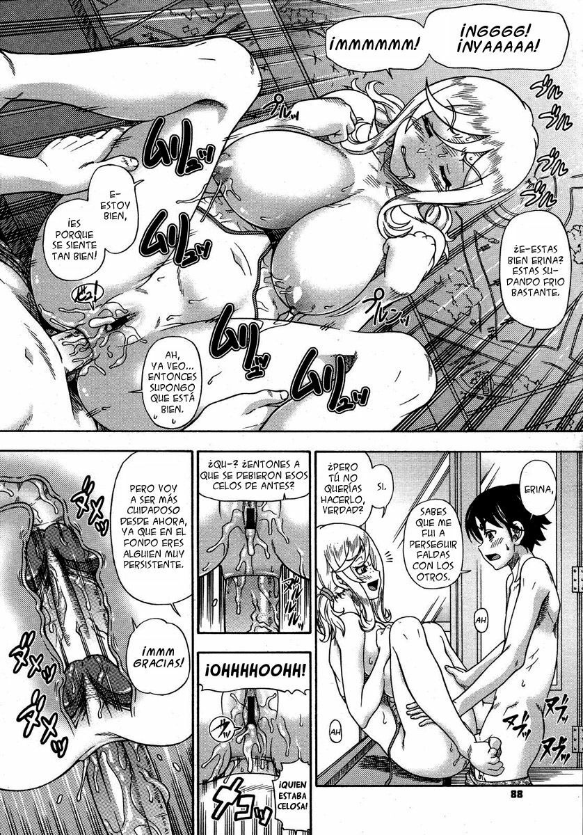 [Fukudahda] Honey Blonde Ch. 1-5 [Spanish] [Olympos no Fansub + Ero-Team] page 38 full