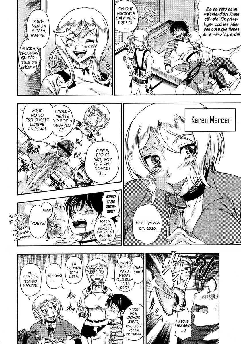 [Fukudahda] Honey Blonde Ch. 1-5 [Spanish] [Olympos no Fansub + Ero-Team] page 48 full