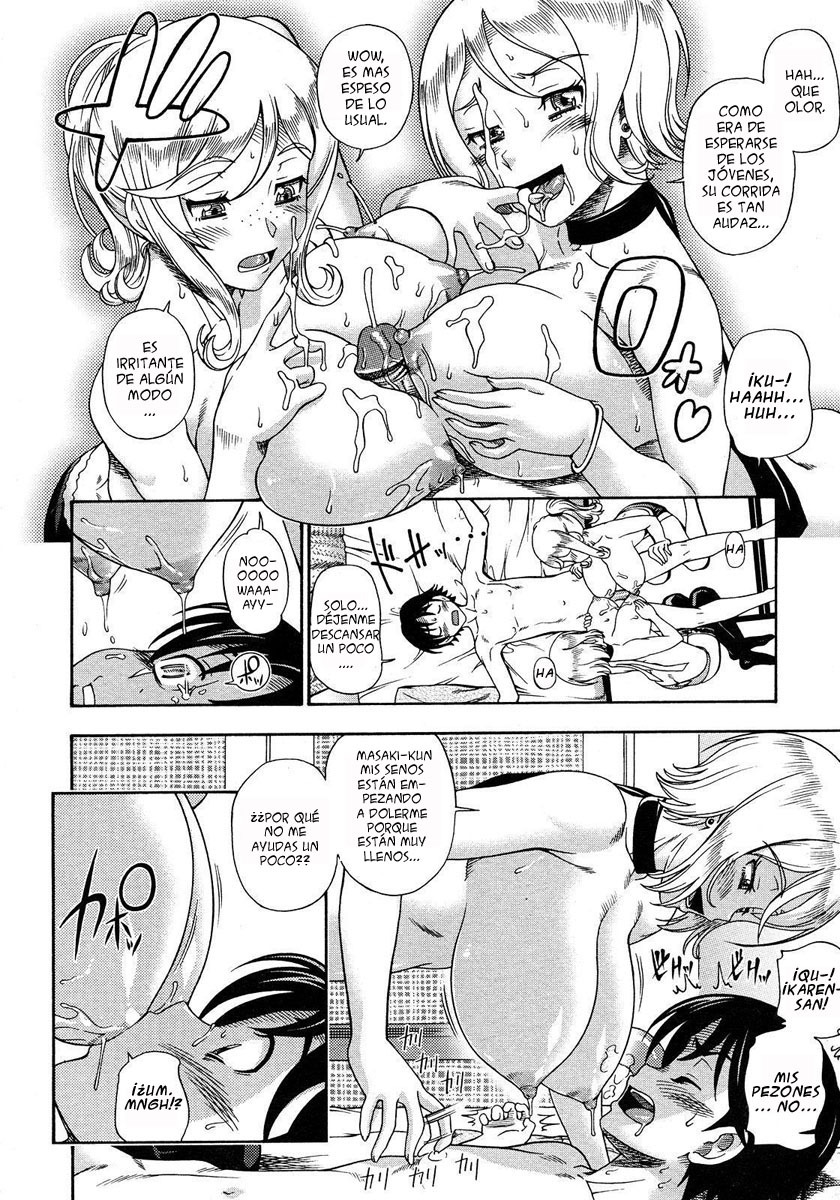 [Fukudahda] Honey Blonde Ch. 1-5 [Spanish] [Olympos no Fansub + Ero-Team] page 54 full