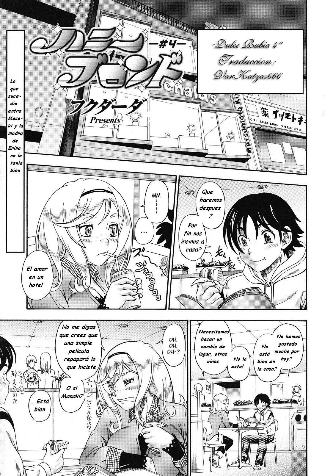 [Fukudahda] Honey Blonde Ch. 1-5 [Spanish] [Olympos no Fansub + Ero-Team] page 66 full