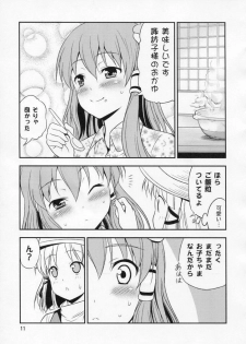 (Kouroumu 6) [Yudokuya (Tomokichi)] Watashi no Sanae ga Konna ni Kawaii Wake ga Aru! (Touhou Project) - page 11