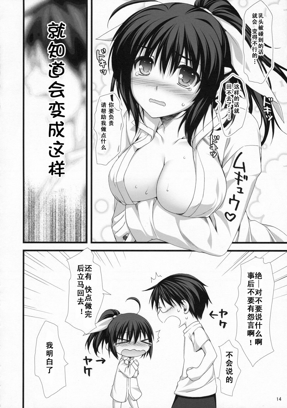 (C78) [Alpha to Yukaina Nakamatachi (Alpha)] Expert ni Narimashita! 7 Sadou Musume no Otoshikata [Chinese] [Cheria~☆汉化组] page 13 full