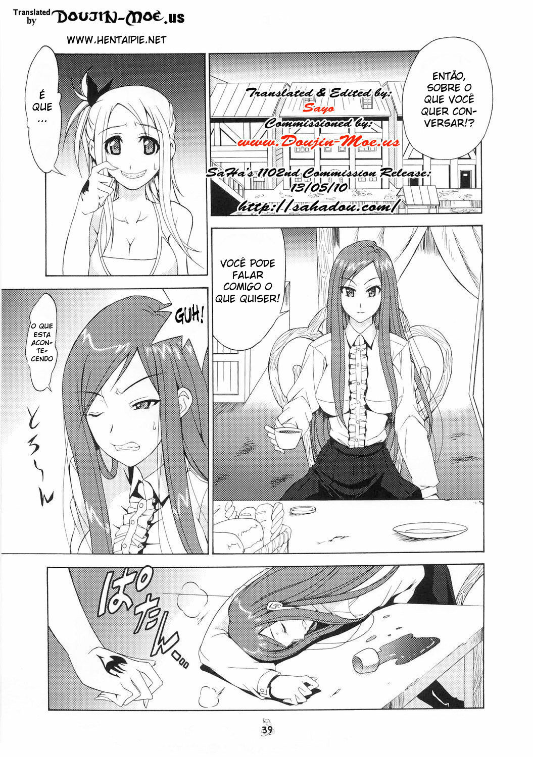 (C73) [Tsurikichi Doumei (Shiomi Yuusuke)] Shuukan Seinen Magazine (Fairy Tail) [Portuguese-BR] [hentaipie.net] [Incomplete] page 2 full