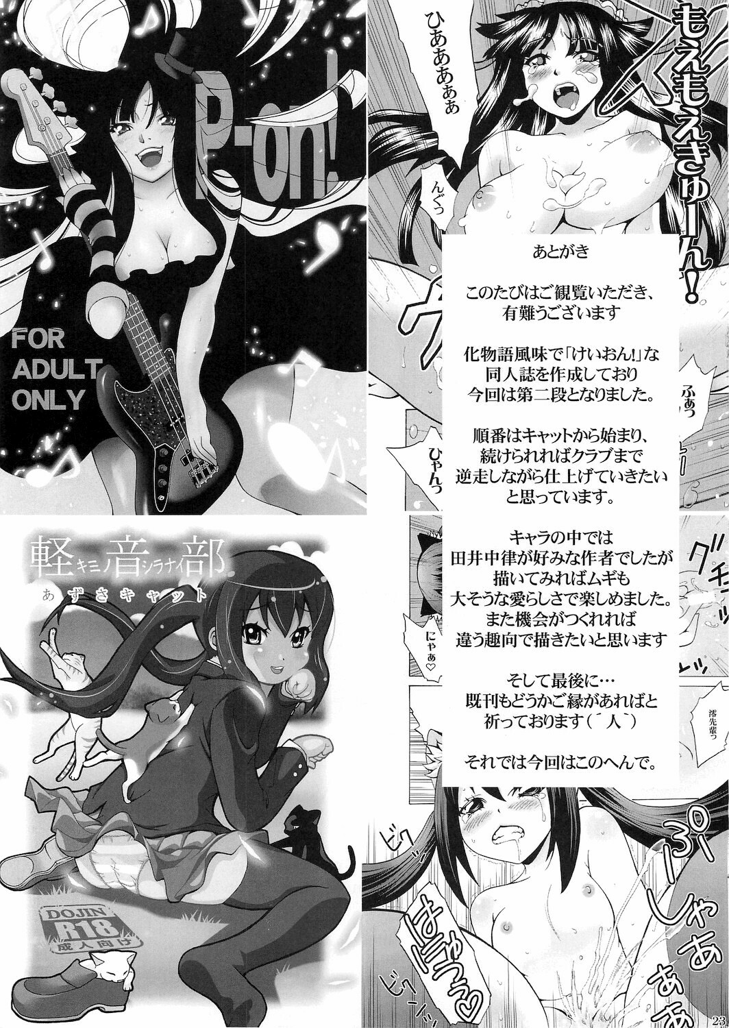 (CSP5) [H.H (Shiroi Kuroneko)] Kimi no Shiranai - Tsumugi Snake (K-ON!) page 25 full