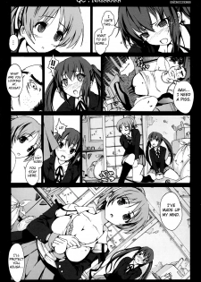 [Mokusei Zaijuu] Kankin!! Azusa to Ui no Ryoujoku Kankin Nikki (K-ON!) [English] =Imari+Pagan= - page 6