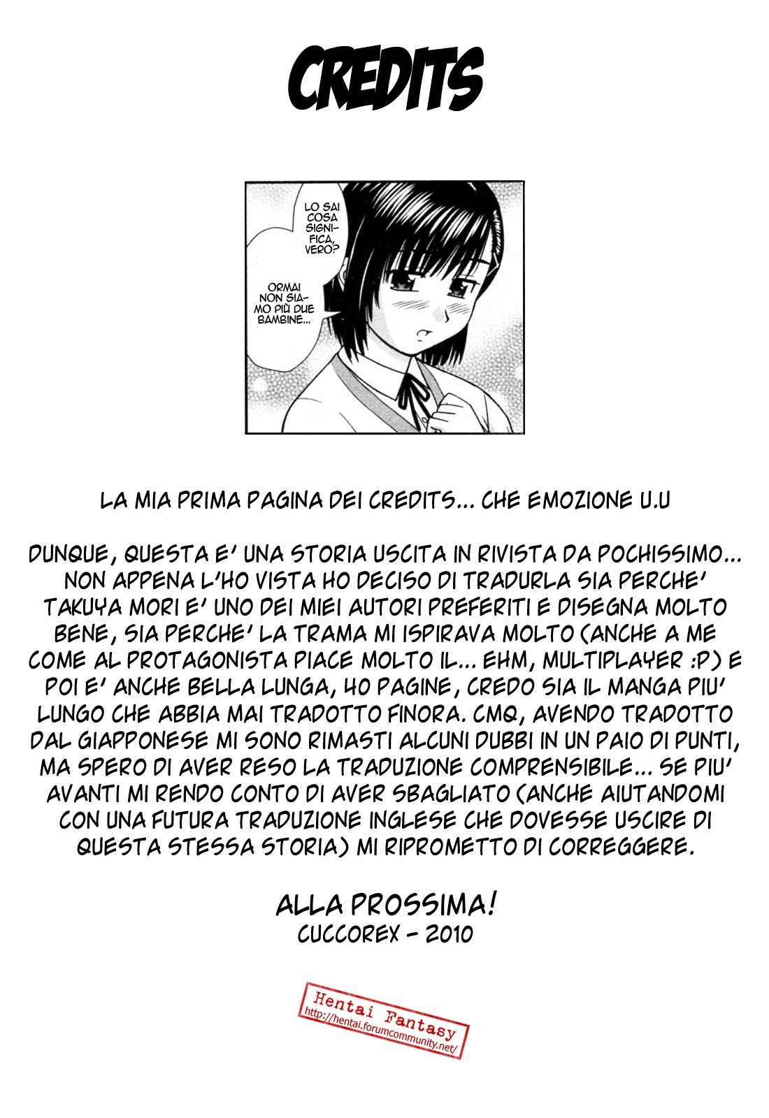 [Mori Takuya] Osana Nana Najimi | Amiche d'infanzia (Daijoubu na Hi Dakara) [Italian] [Hentai Fantasy] page 41 full