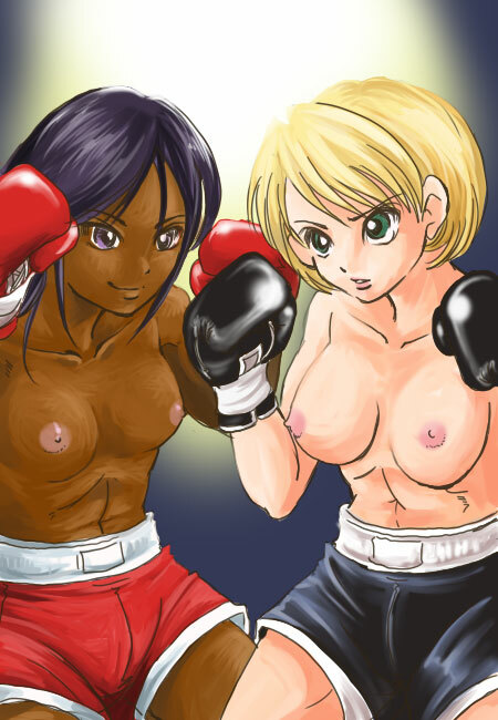 Girl vs Girl Boxing Match 3 by Taiji [CATFIGHT] page 1 full