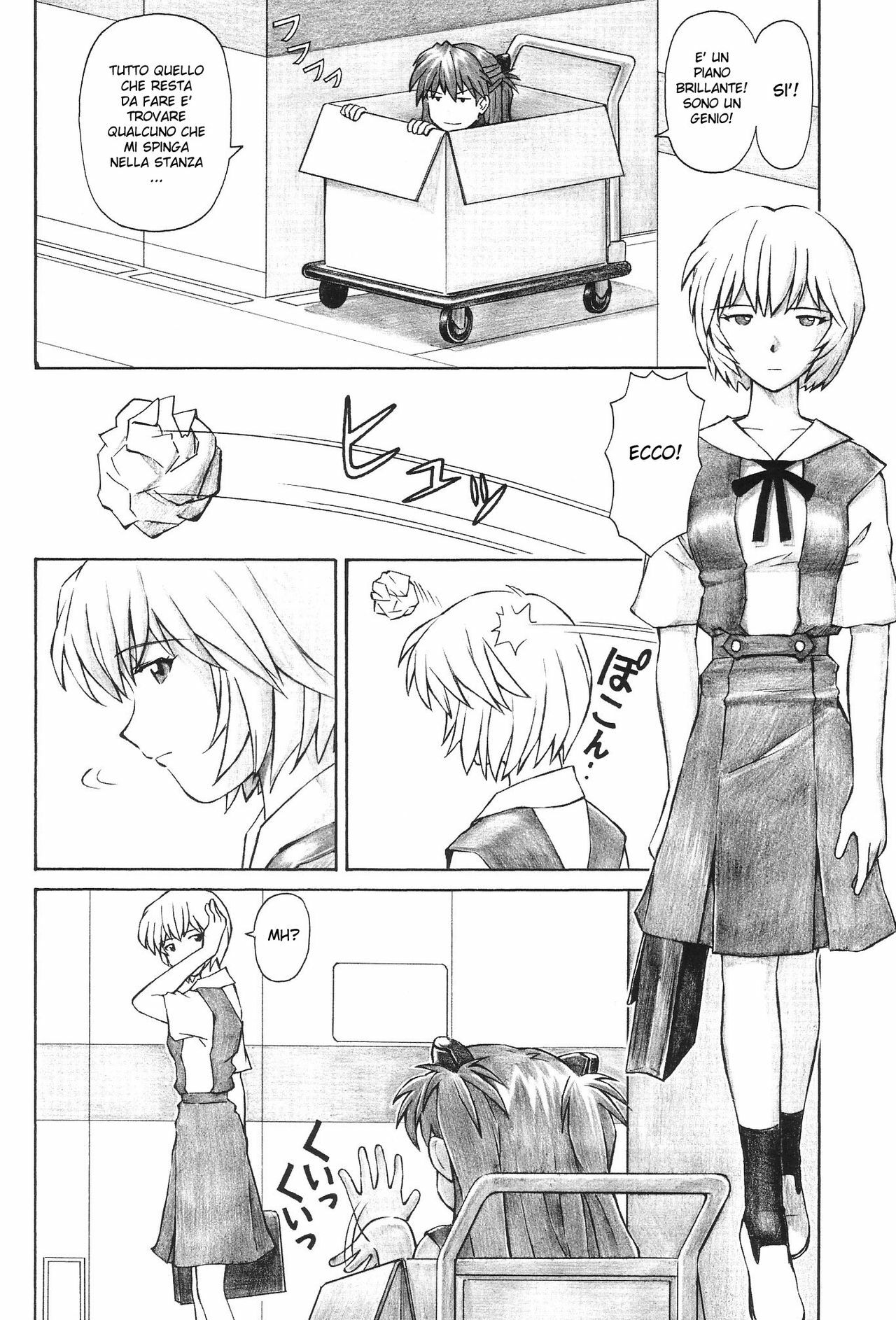 (C69) [TENGU NO TSUZURA (Kuro Tengu)] MERRY BOX (Neon Genesis Evangelion) [Italian] [Hiso Hentai] page 24 full