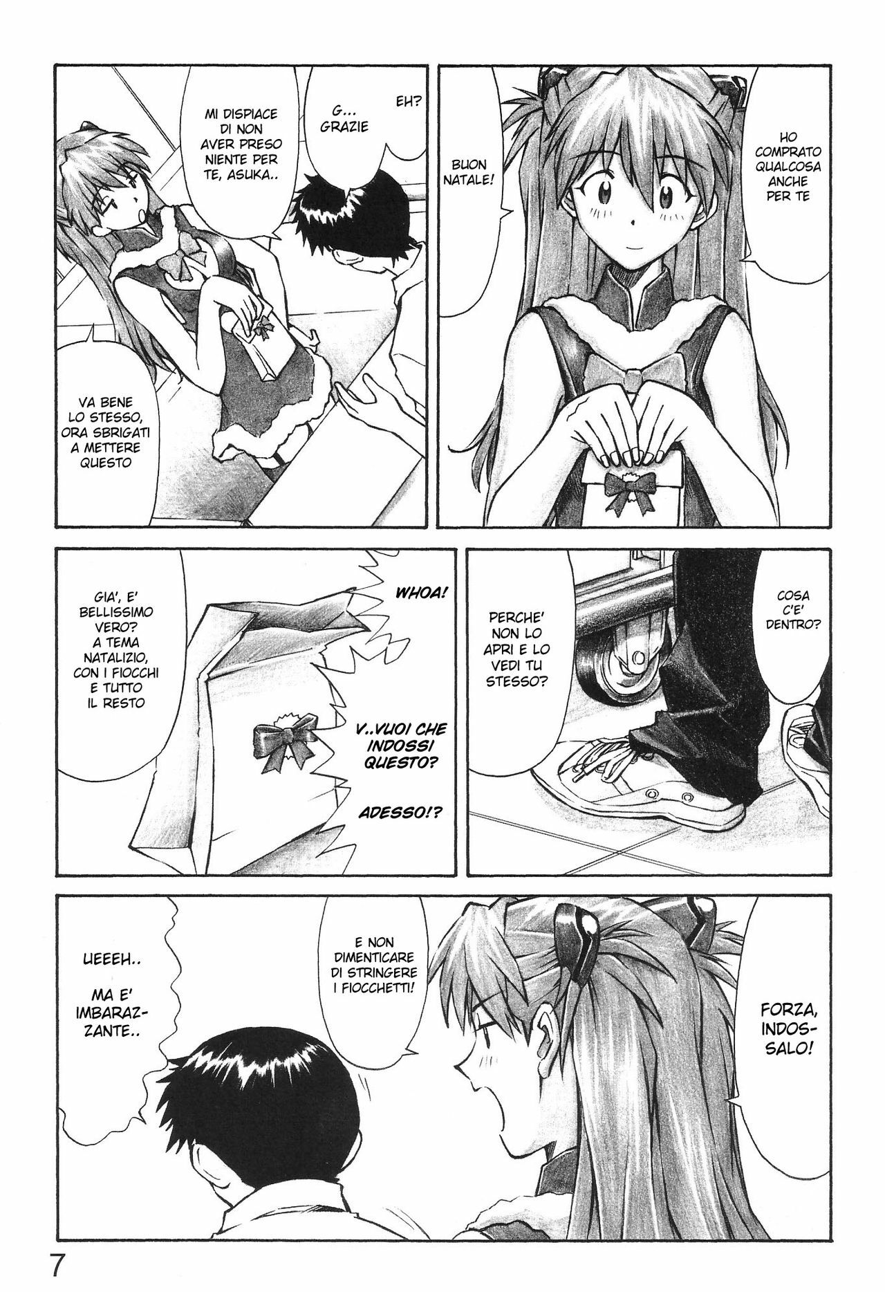 (C69) [TENGU NO TSUZURA (Kuro Tengu)] MERRY BOX (Neon Genesis Evangelion) [Italian] [Hiso Hentai] page 7 full