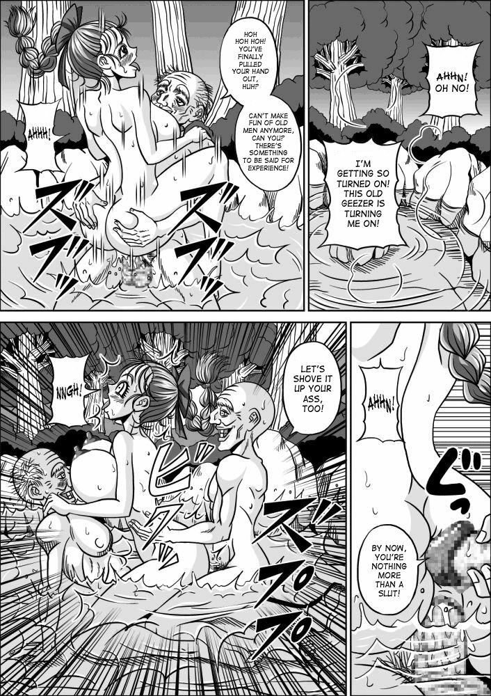 [Pyramid House (Muscleman)] Onsen Jijii VS Bulma | Hot Spring Geezers VS Bulma (Dragon Ball) [English] {doujin-moe.us} page 23 full