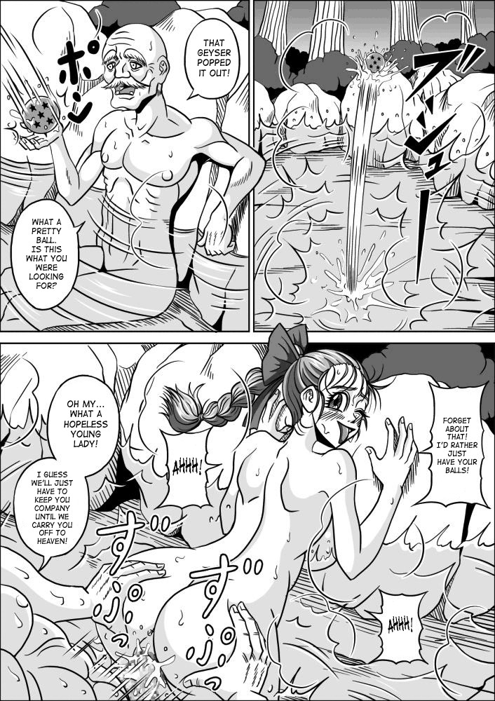 [Pyramid House (Muscleman)] Onsen Jijii VS Bulma | Hot Spring Geezers VS Bulma (Dragon Ball) [English] {doujin-moe.us} page 29 full