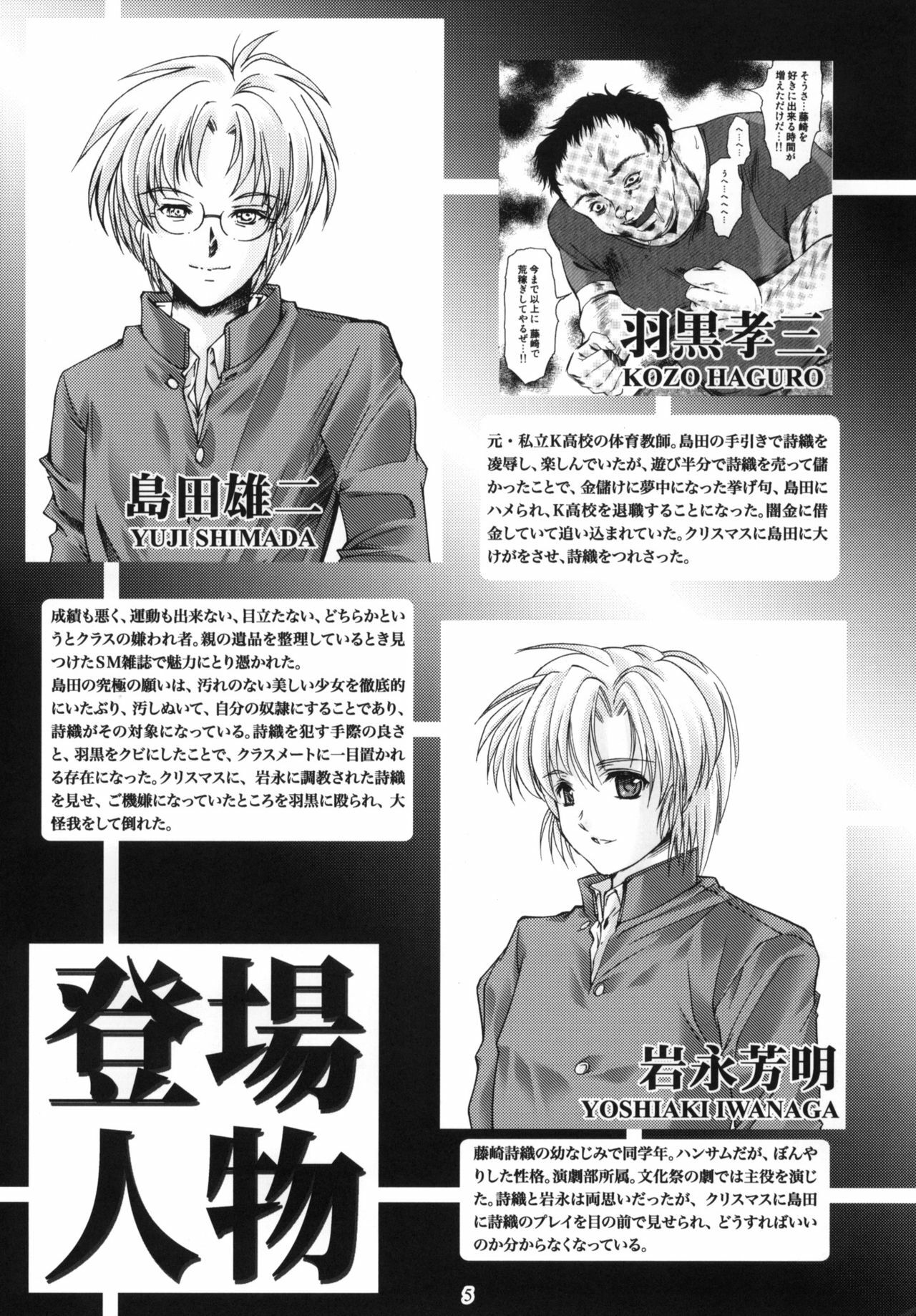 (C78) [HIGH RISK REVOLUTION (Aizawa Hiroshi, Iwasaki Hiromasa)] Shiori Dai-Juunana-Shou Kyouran no Dorei Ichiba (Tokimeki Memorial) page 4 full