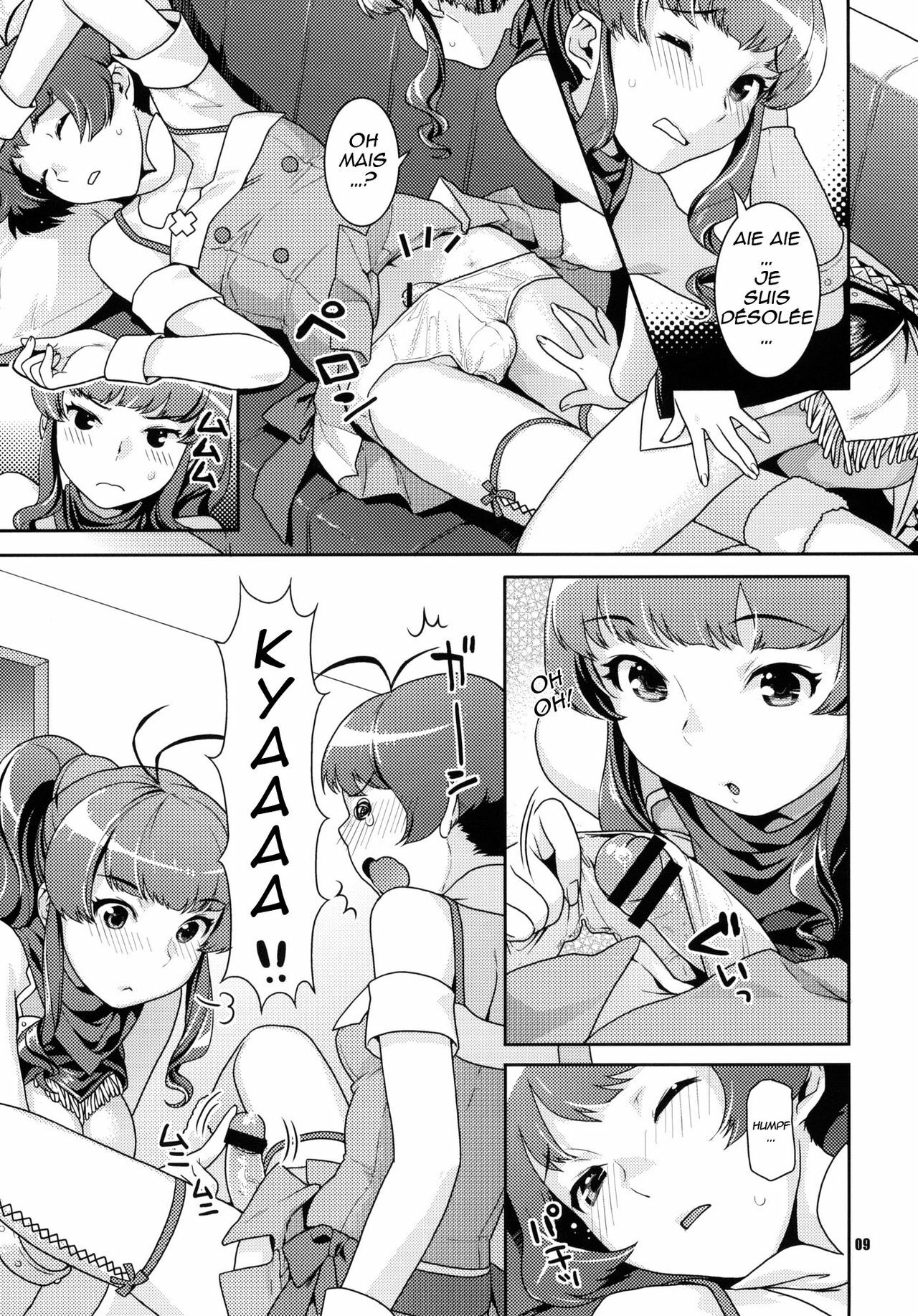 (C77) [NEKOMATAYA (Nekomata Naomi)] Totsugeki Mama Tank | Charging Mama Tank (THE iDOLM@STER) [French] [nekomataya.webatu.com] page 9 full