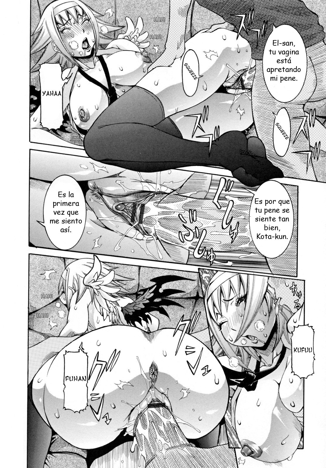 [Nico Pun Nise] Tenshi no Kagai Jugyou [Spanish] [Biblioteca Hentai] page 105 full