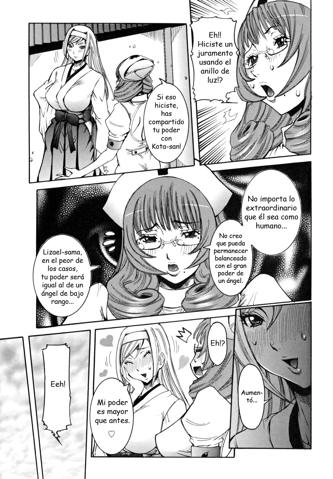 [Nico Pun Nise] Tenshi no Kagai Jugyou [Spanish] [Biblioteca Hentai] page 153 full