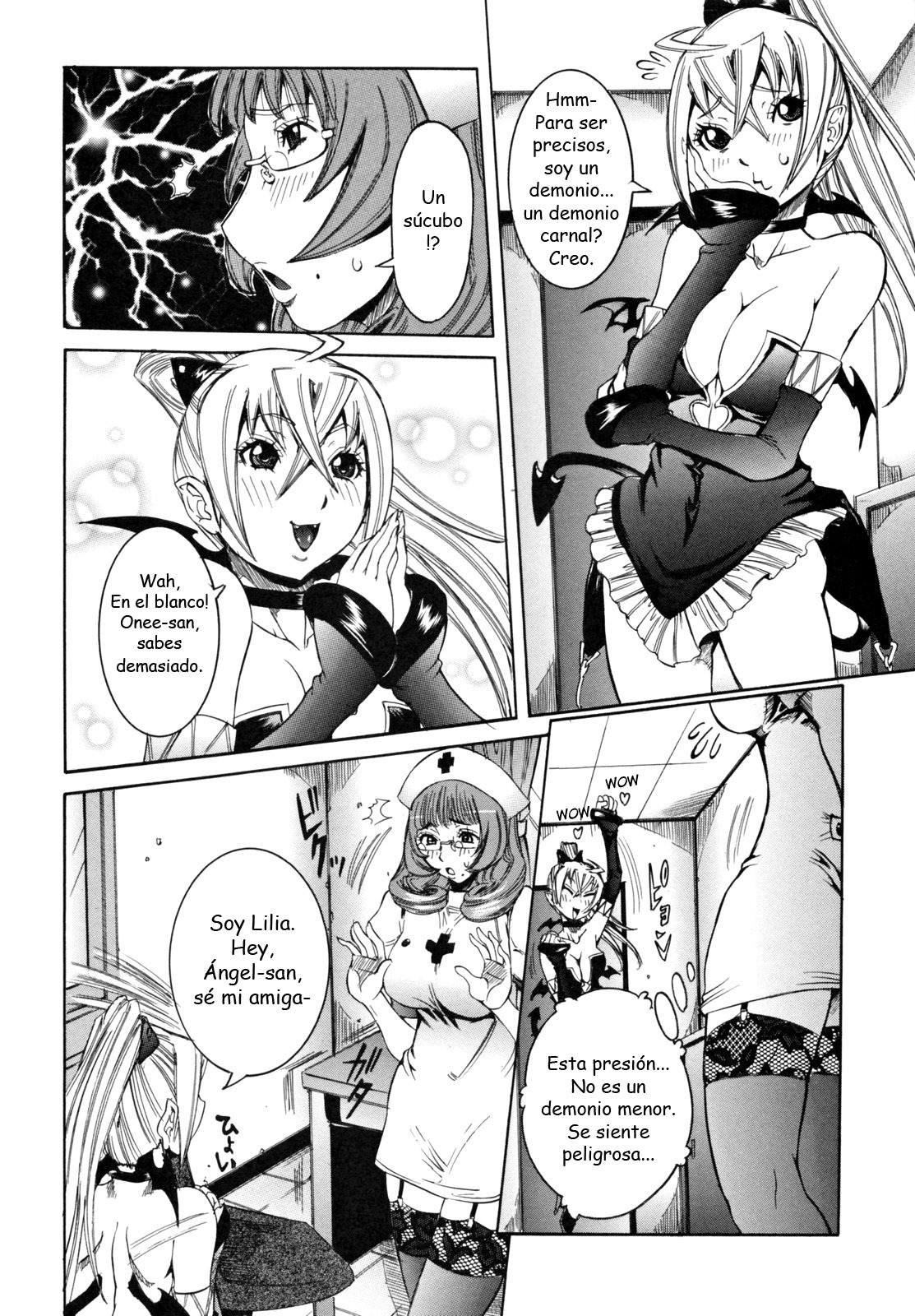 [Nico Pun Nise] Tenshi no Kagai Jugyou [Spanish] [Biblioteca Hentai] page 156 full