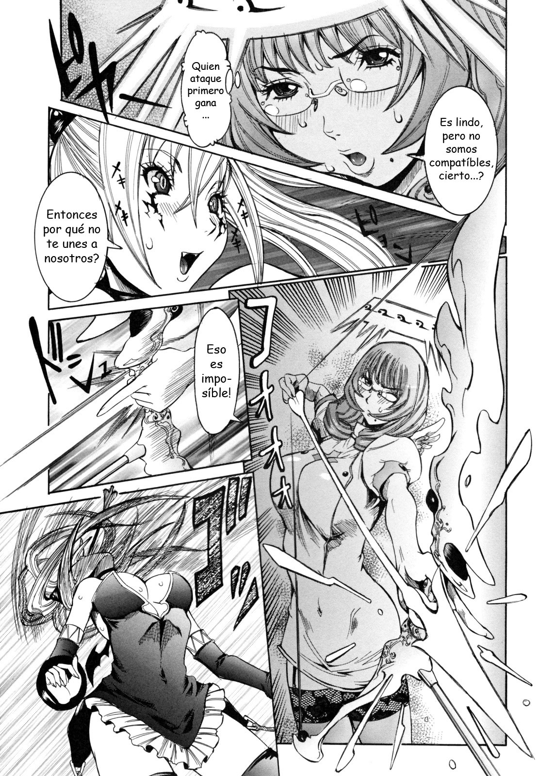 [Nico Pun Nise] Tenshi no Kagai Jugyou [Spanish] [Biblioteca Hentai] page 157 full