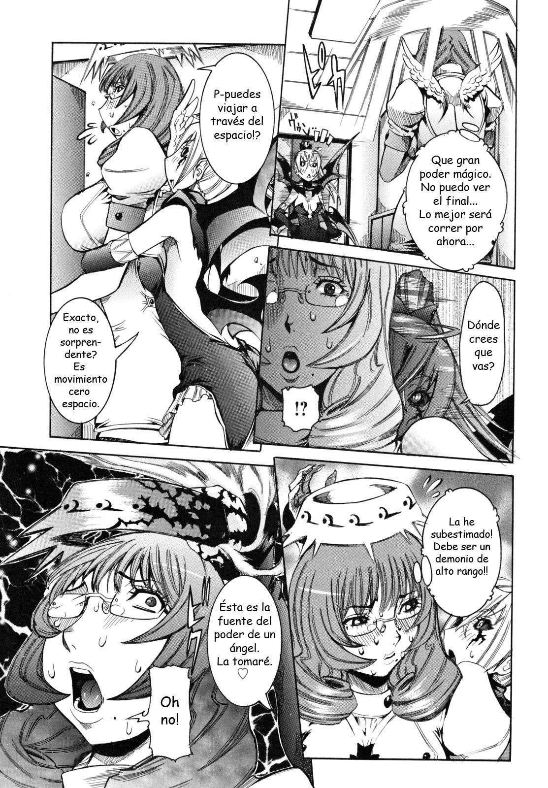 [Nico Pun Nise] Tenshi no Kagai Jugyou [Spanish] [Biblioteca Hentai] page 159 full